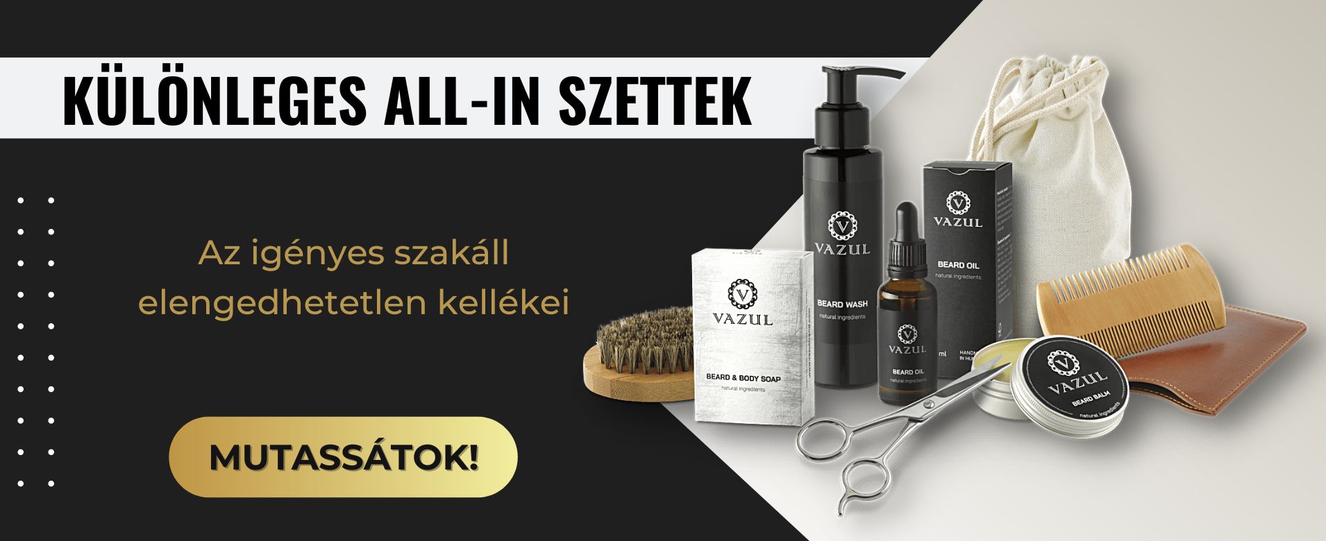 Szakállápoló Giga Szettek