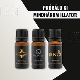 Exkluzív szakállolaj illatminták 3 x 10 ml